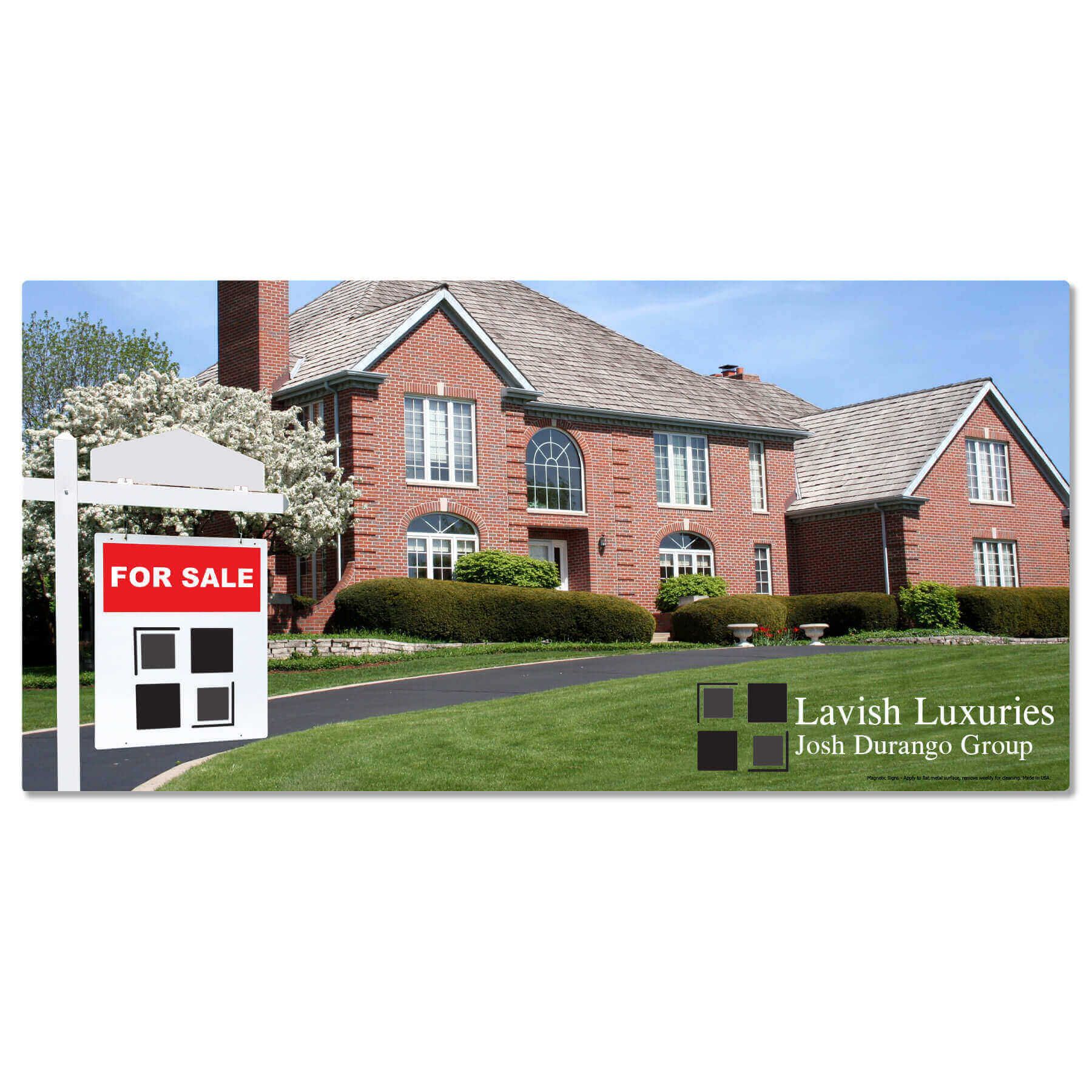 Outdoor Jumbo Car Magnet                                              